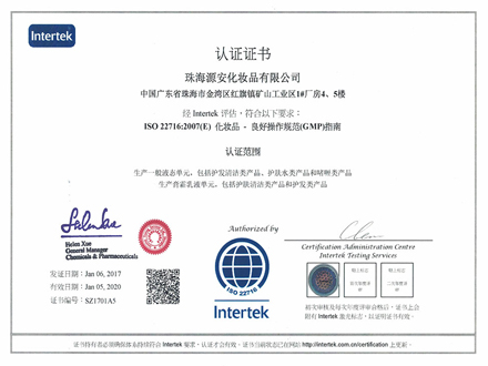 ISO 22716中文版